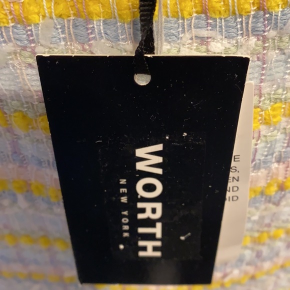 Worth Pineapple Tweed fringe skirt - Picture 5 of 6